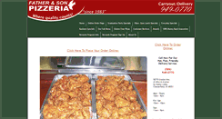 Desktop Screenshot of fspizzeria.com